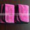 Microfiber skin care makeup remover towel with water only