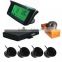 NEW Car Parking Sensors 4 Sensors Colorful LCD Display Monitor Car Parking Sensor System