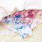 Colorful star girl split breathable OEM Service baby swimwear neopren