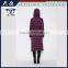Purple Windproof Lightweight Women Down Coat