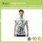 Custom new model shirts 100% polyester high quality man polo t shirt