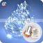 Mariage Decoration Copper Wire LED Waterproof Remote Control Christmas Lights White String