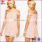 Bardot Neckline Off the Shoulder Crochet Playsuit