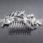 New Fahshion Bride Wedding Accessories Western Style Headdress Crystal Hair Comb Wedding Jewelry