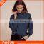 Guangzhou clothing factory Autumn woolen sweater design for ladies