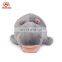 2017 New Design Creative Lovely Plush Stuffed Animal Funny Hippo Pillow Toy for Babies