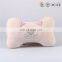 YK ISO9001 ODM relaxing cotton beige embroidery new series CAR CUSHION NECK PILLOW