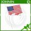 Plastic pole high quality durable American hand flag