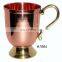 Solid Pure Hammered Copper Mugs manufacturer