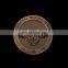 Wholesale custom logo soft enamel precious metal coin