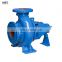 Horizontal centrifugal pump to increase water pressure