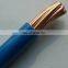 UL standard copper conductor 6 awg THW pvc insulated electric wire