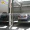 7LSJC Shandong SevenLift 10m 4 post double hydraulic car lift for pit