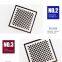 63*63  grid 3*3mm optical glass calibration target  checkerboard  calibration plate vision camera calibration target distortion calibration target can be customized