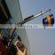 Lifting 3T Portable Lift Pick Up Crane With Telescopic Boom