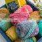 YarnCrafts Colored dyed Slub Poly Blend Crochet Sweater shawl Scarf Yarn for hand knitting
