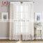 China Supplier Embroidery Sheer Curtains Ready Made Voile Curtains For Living Room, Bedroom