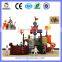 Plastic Children Playground Pirate Ship Outdoor Playground for Amusement Park