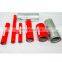 ASTM A795  red power coated grooved  Fire Fighting  steel Pipe and coupler