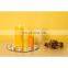 factory wholesale mirror candle plate/mirror tray centerpieces table decoration