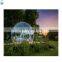 Factory customized 0.8mm pvc/ tpu inflatable geodesic domes, outdoor crystal bubble tent for sale