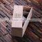 Accept OEM personalised sliding lid wooden packaging box wine gifts