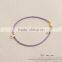 2015 fashion jewelry seed bead bracelet with alloy letter charm bracelet