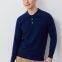 Cashmere Sweater Men's 100% Pure Pullover Cashmere Sweater With Polo Collar
