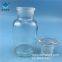 Manufacturers direct 125ml wide mouth transparent reagent   glass bottle