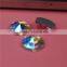 Low price flatback round shape two holes sew on crystal rhinestone ab color very shining beautiful for Clothing Accessories