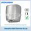 bathroom appliances high speed wall mounted hand dryer 1800a
