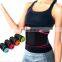 Elastic Waist Trimmer Neoprene Waist Brace Sweat Lumbar Slimming Belt with Phone Pocket