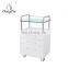 carro de belleza lockable salon trolley beauty trolley in white