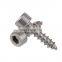 304 316 Stainless Countersunk flat head torx anti-theft self threading tapping screw