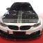 for bnw M3 M4 f80 f82 model car converted to vars type bonnet carbon CF engine hood cover