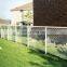 Wholesale H 4ft. 9-Gauge Residential PVC Chain Link Fence system(without Gate), with 2 in Squares