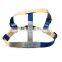 Wholesale step in customized pattern with logo pet harness simple design adjustable dog harness