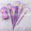 Unicorn Make Up Brush Set With Bag Glitter Cosmetic Eco Friendly Makeup Brush Set Travel Set