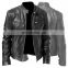 New style men's motorcycle wear plus size casual bomber jacket PU leather jacket