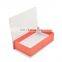 New Design Creative Eyelash Boxes Custom Gold Stamping Logo Marriage Candy White Paper Gift Packaging Box
