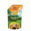Customization laundry detergent bag with spout /stand up spout pouch for liquid detergent