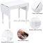 White Expansible Dresser With Drawer