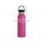Customized Logo 304 Insulated Stainless Steel Vacuum Insulated Wide Mouth Custom Water Bottle Stainless Thermal Flask