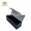 China custom hard paper cardboard rectangular containers clam shell packaging boxes