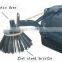 Road sweeping steel wire side brush