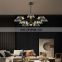 Factory Direct Indoor Fashion Decoration Acrylic LED Living Room Bedroom Modern Chandelier Light