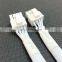 Braided 8 Pin Female to Dual 8 Pin Male GPU PCI Express White Splitter Power Adapter PCIE Cable with Sleeve