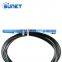 Sc/UPC-Sc/UPC Black FTTH Indoor outdoor Drop Cable Patch Cord