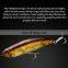 JOHNCOO New 100MM 18G Rear Weighted 3D Eyes Topwater Pencil Lure