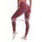 Women's gym top selling fitness tights Custom design printing leggings for women